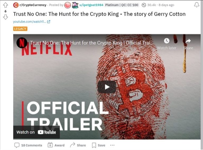 Trust No One: The Hunt for the Crypto King