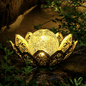 Gigalumi Outdoor lotus solar lights