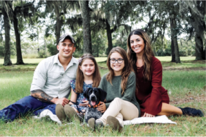 Army Ranger Wyatt Chilton and his family